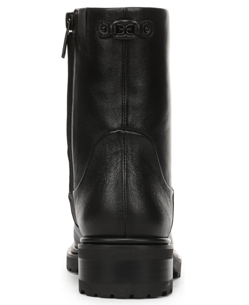 Women's Sky Zip Short Block Heel Boots