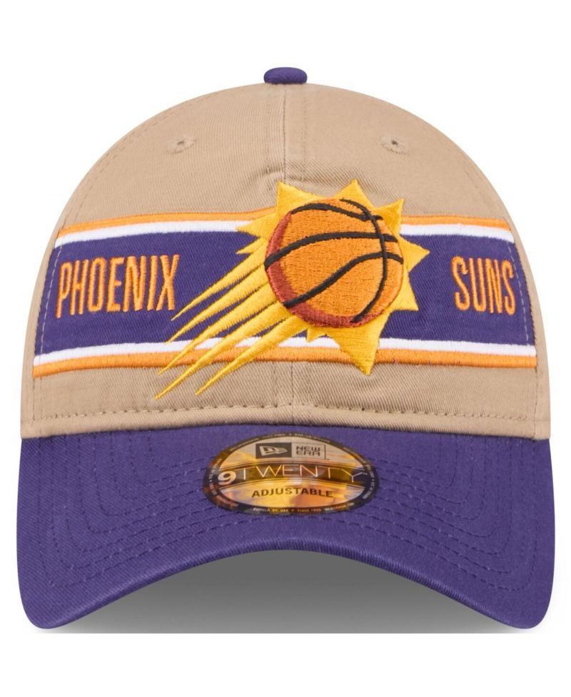Men's Tan/Purple Phoenix Suns 2024 NBA Draft 9TWENTY Adjustable Hat
