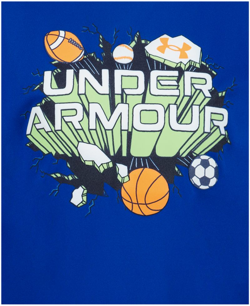 Boys' 2T-7 Tech Sports Burst Short-Sleeve T-Shirt