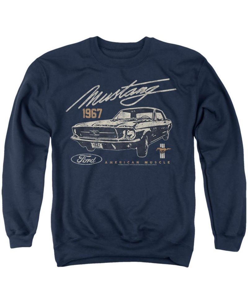 Men's American Muscle Dark Crewneck Sweatshirt