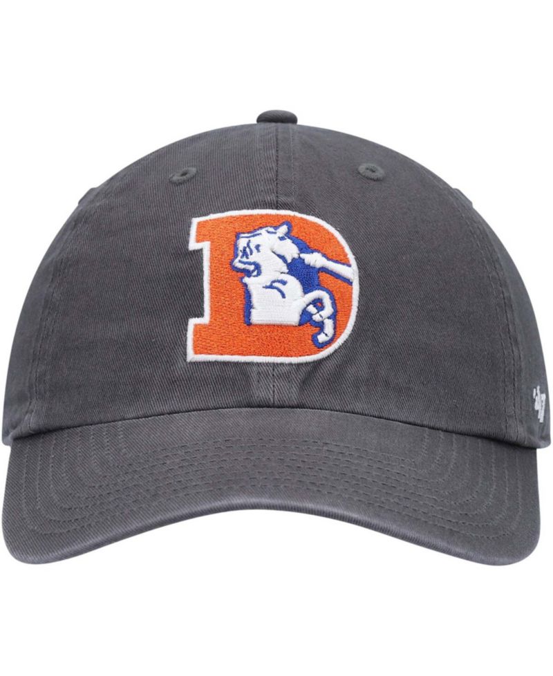 Men's Charcoal Denver Broncos Clean Up Legacy Adjustable Hat