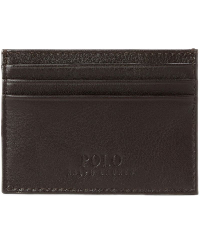 Men's Pebbled Leather Card Case