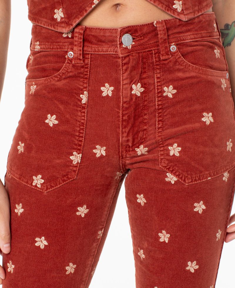 Women's High Rise Seychelles Corduroy Pants