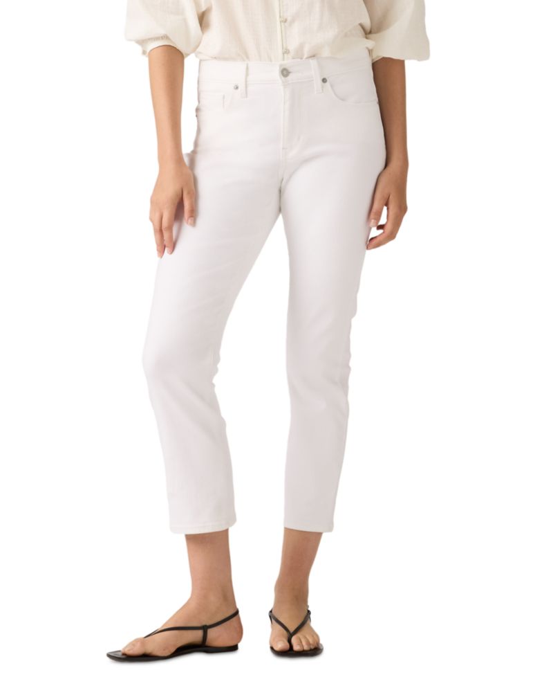 Women's Classic Mid-Rise Ankle Straight-Leg Jeans