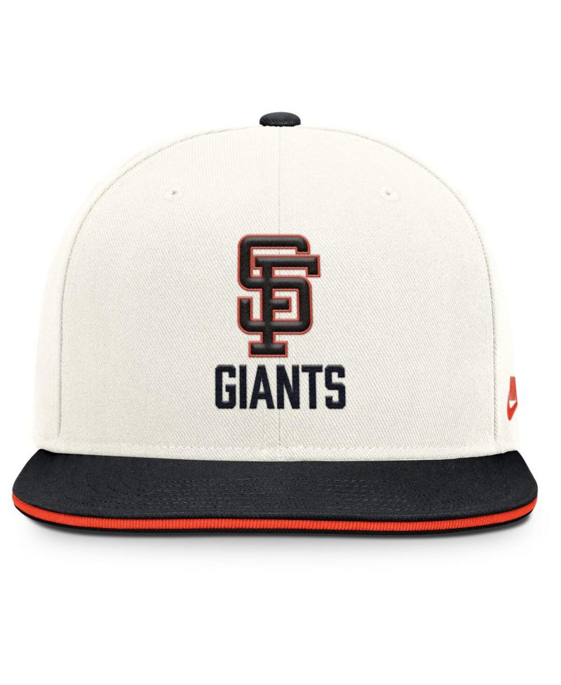 Men's Cream/Black San Francisco Giants Cooperstown Pro Dri-FIT Snapback Hat