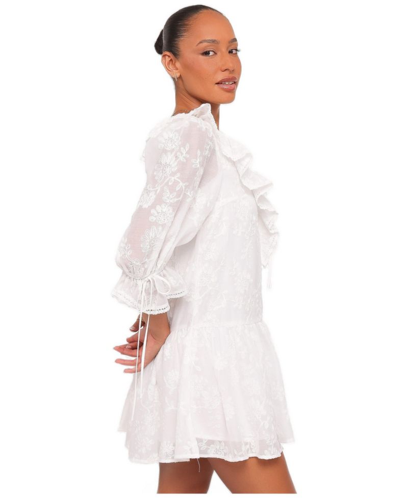 Women's Keani Floral Short-Sleeve Mini Dress