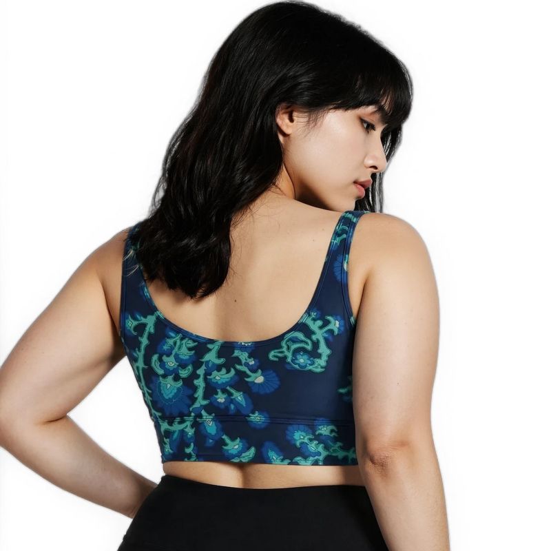 Plus Size Longline Swim Bra