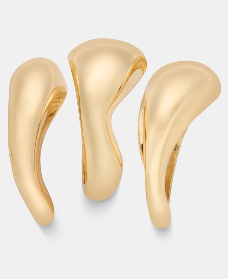 3-Pc. Set Sculptural Stack Rings