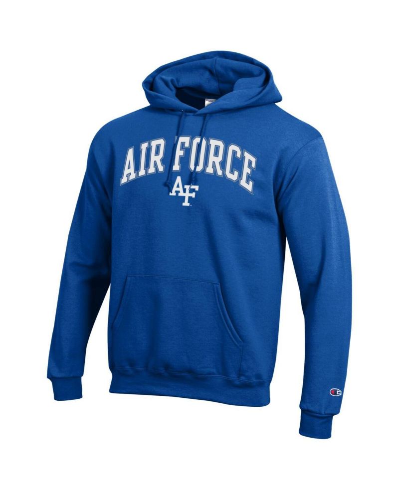 Men's Royal Air Force Falcons Arch Over Logo Pullover Hoodie