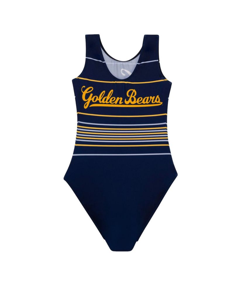 Big Girls Navy Cal Bears Elite Spirit Leotard