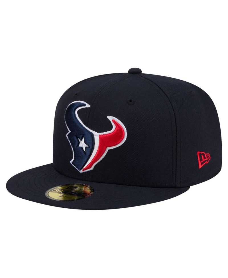 Men's Navy Houston Texans 59FIFTY Fitted Hat