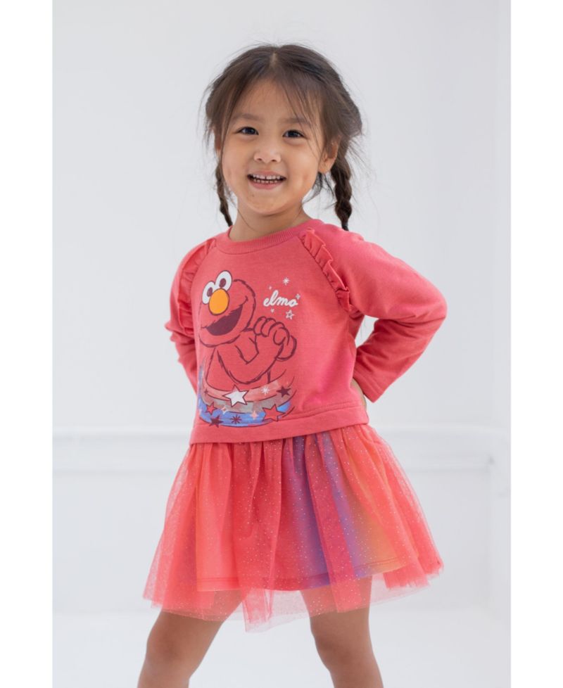 Baby Girls Elmo French Terry Dress to