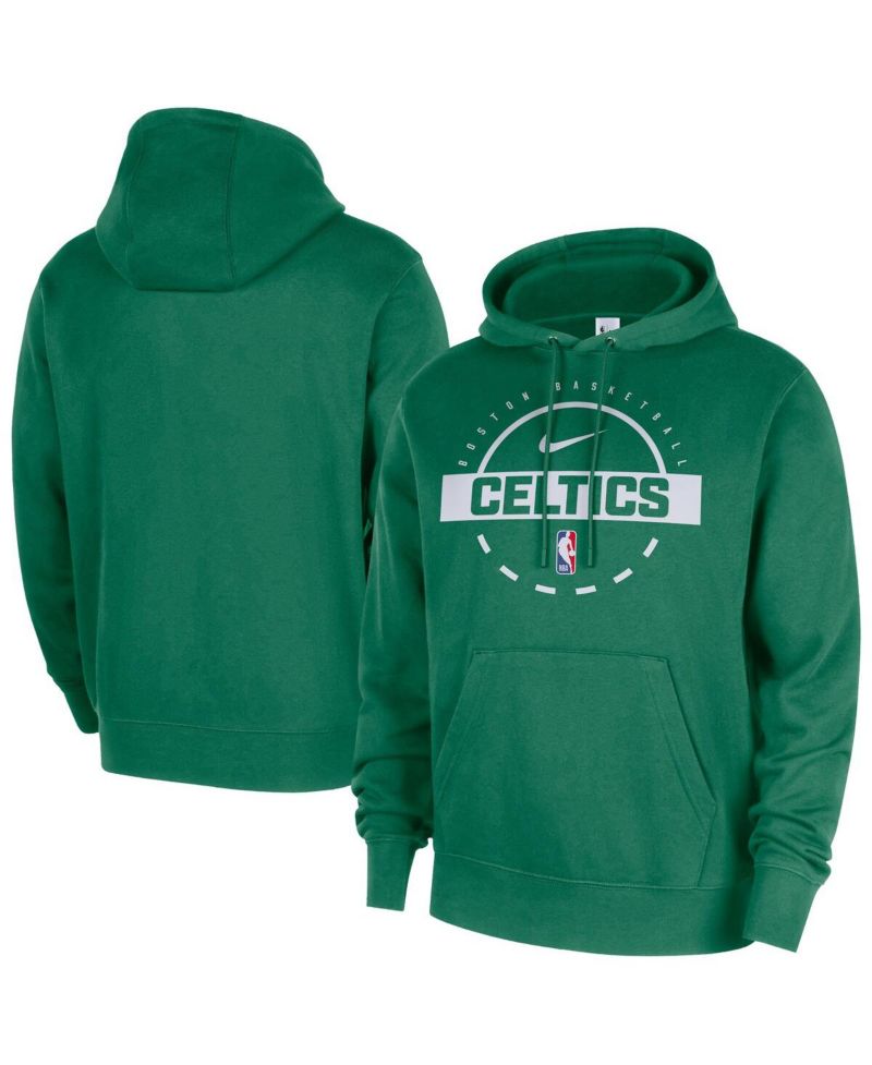 Men's Kelly Green Boston Celtics 2025/26 Authentic Practice Club Pullover Hoodie