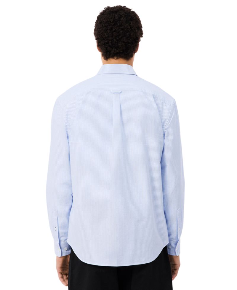 Men's Woven Long-Sleeve Button-Down Oxford Shirt
