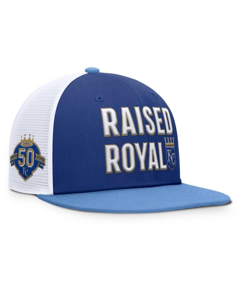 Men's Royal/Light Blue Kansas City Royals Pro Performance Trucker Snapback Hat