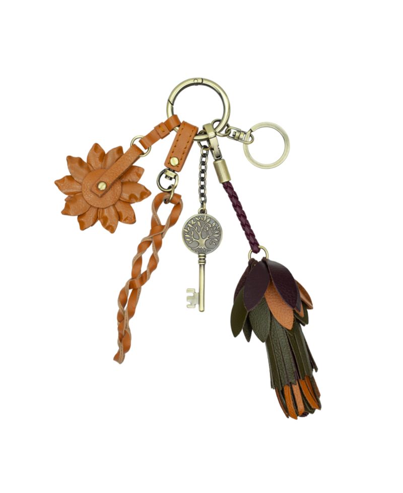 Nordic Leather Multi Bag Charm