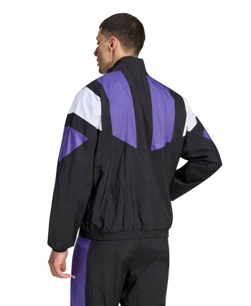 Men's Black Real Madrid EQT Full-Zip Track Jacket