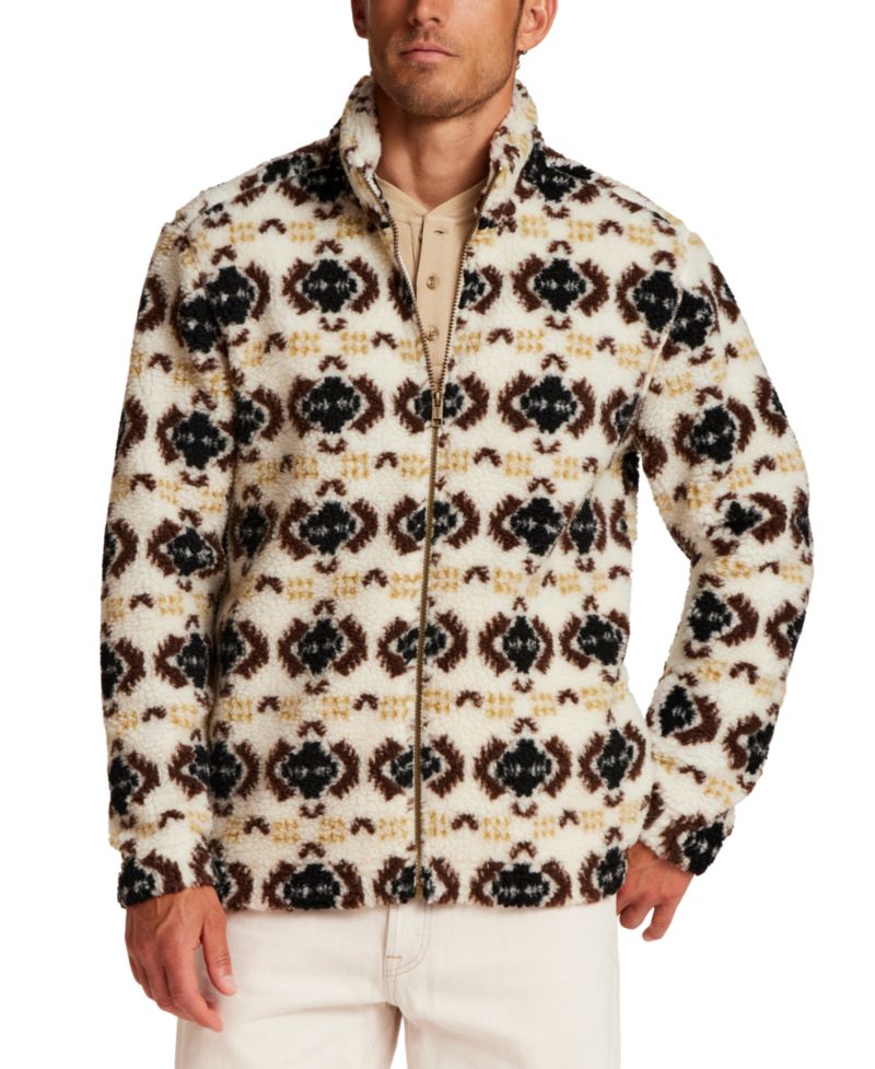 Men's Print Berber Fleece Jacket