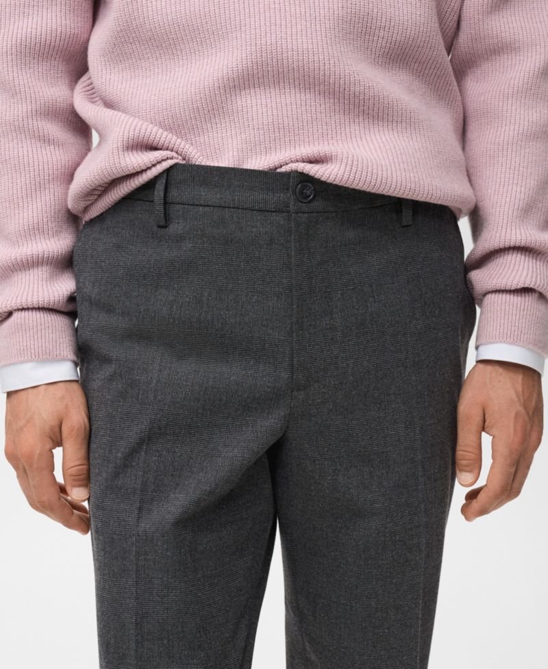 Men's Regular-Fit Flannel Pants