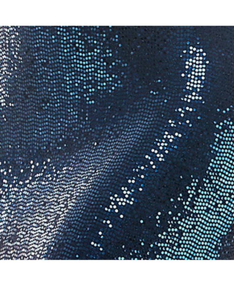 Women's Mock Neck Disco Dot Dress