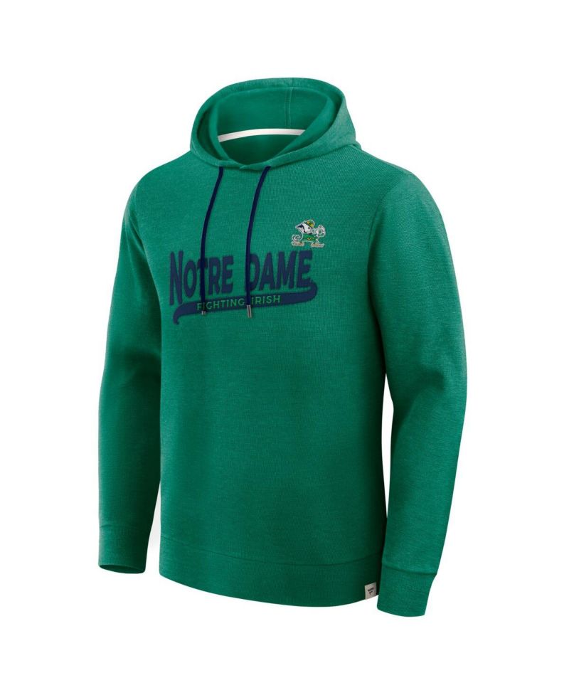 Men's Green Notre Dame Fighting Irish Hometown Premium Huddle Up Long Sleeve Hoodie T-Shirt