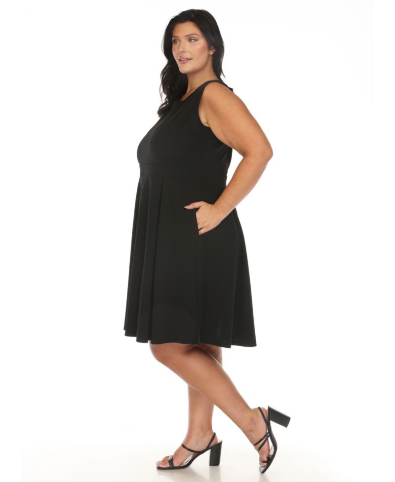 Plus Size Fit and Flare Dress