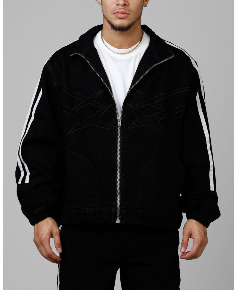 Men's Track Star Denim Jacket
