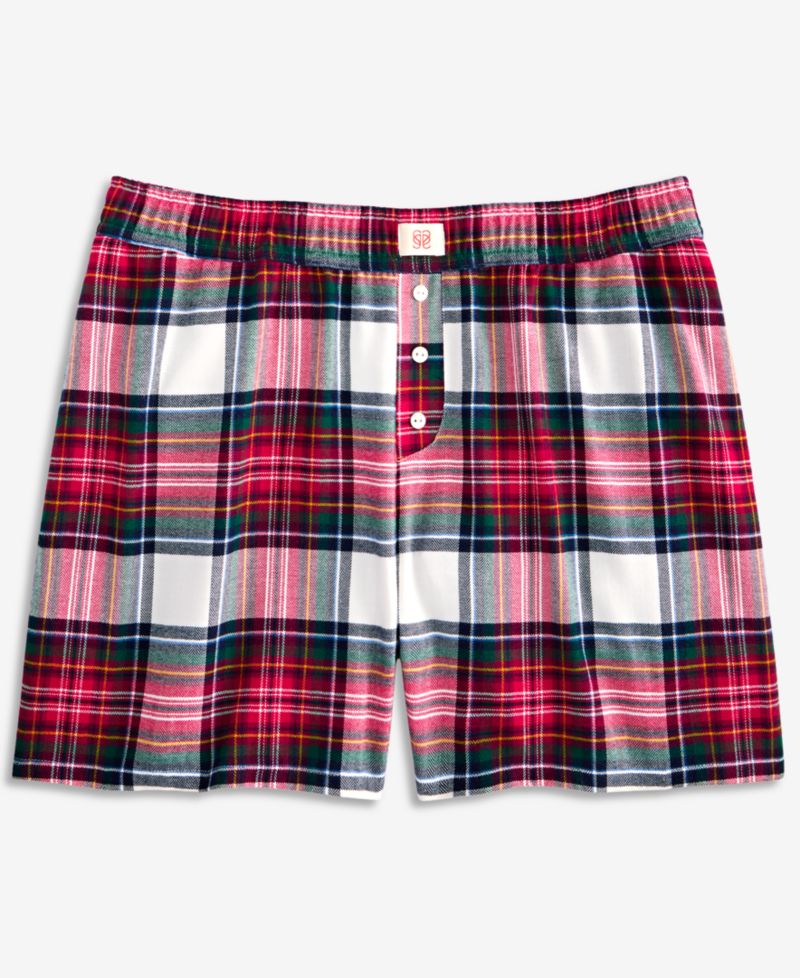 Women's Flannel Boxer Shorts
