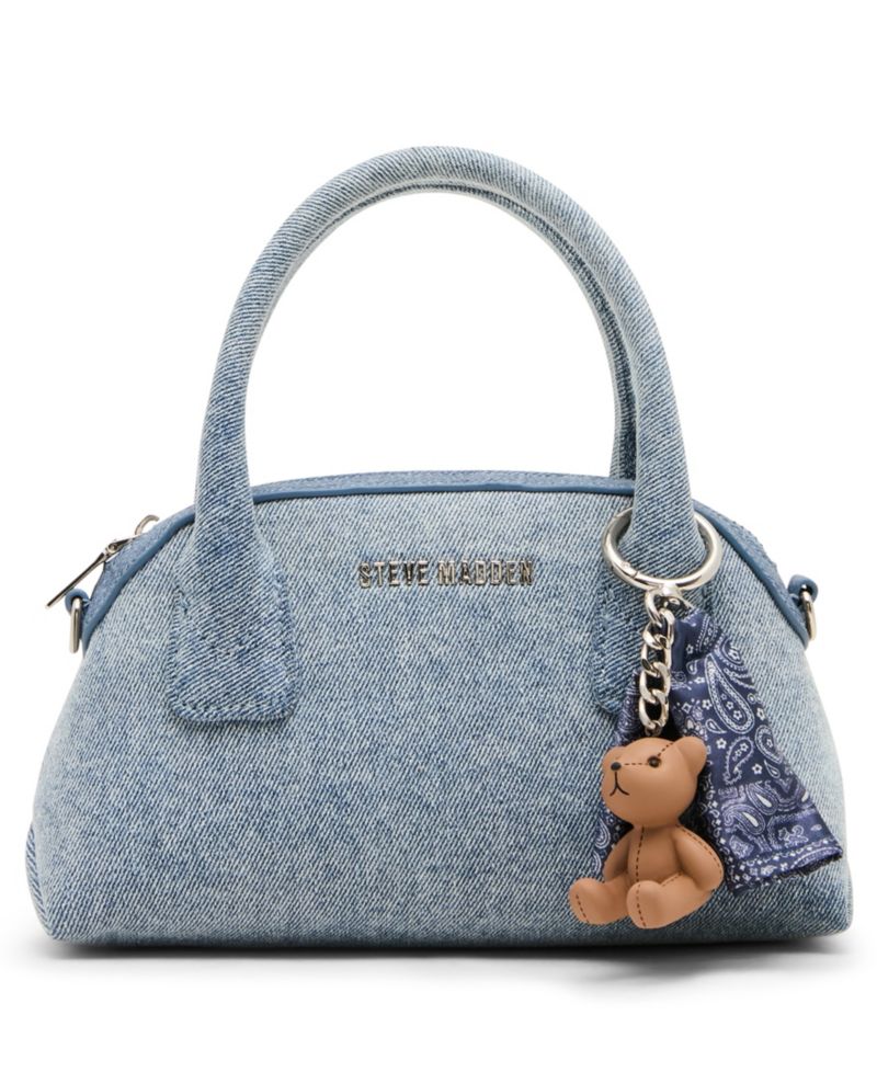 Melodie Small East and West with Scarf Satchel Handbag