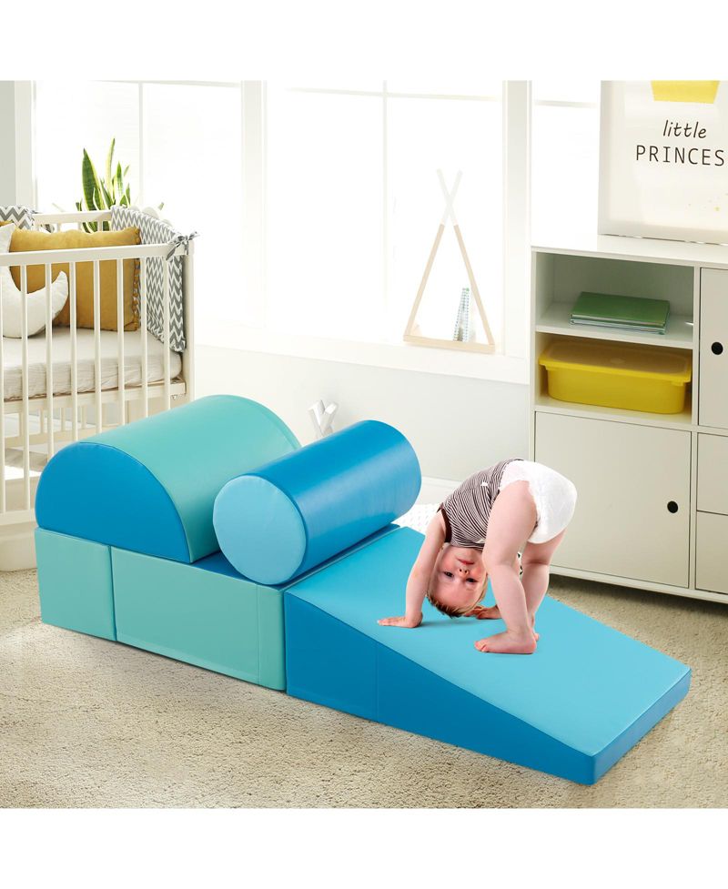 Toddler 5 Piece Climbing and Crawling Activity Playset Indoor Play