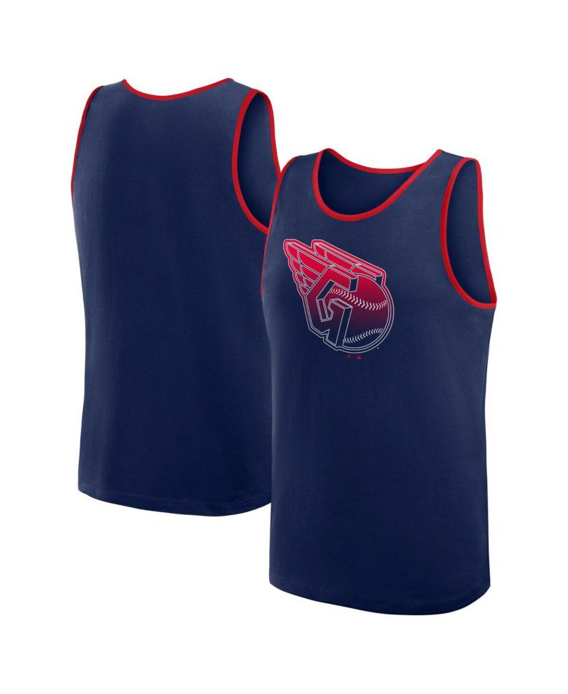 Men's Navy Cleveland Guardians Unmatched Success Tank Top