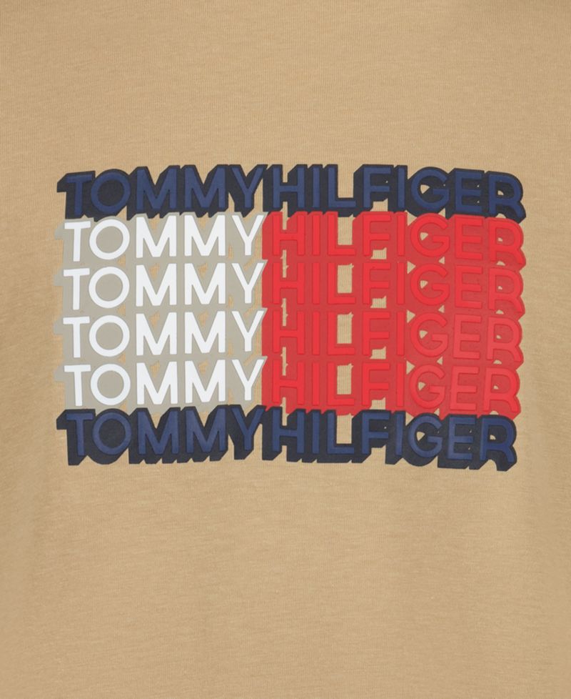 Boys' 8-20 3D Logo Flag Graphic Short-Sleeve T-Shirt