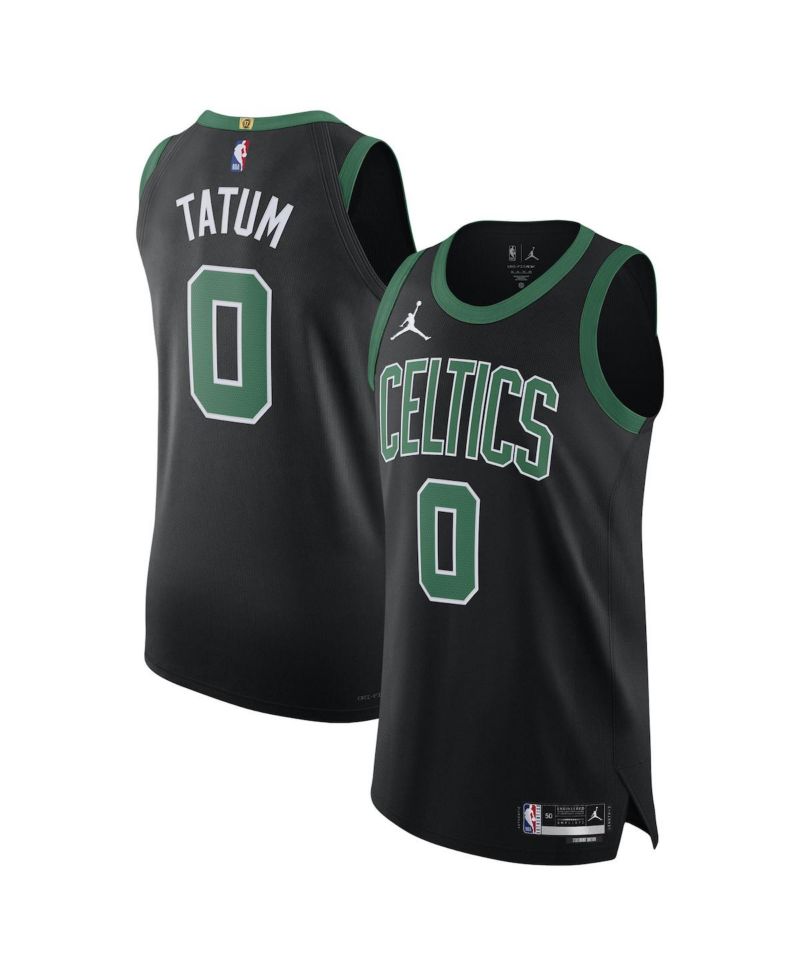 Men's Jayson Tatum Black Boston Celtics Authentic Player Jersey - Statement Edition