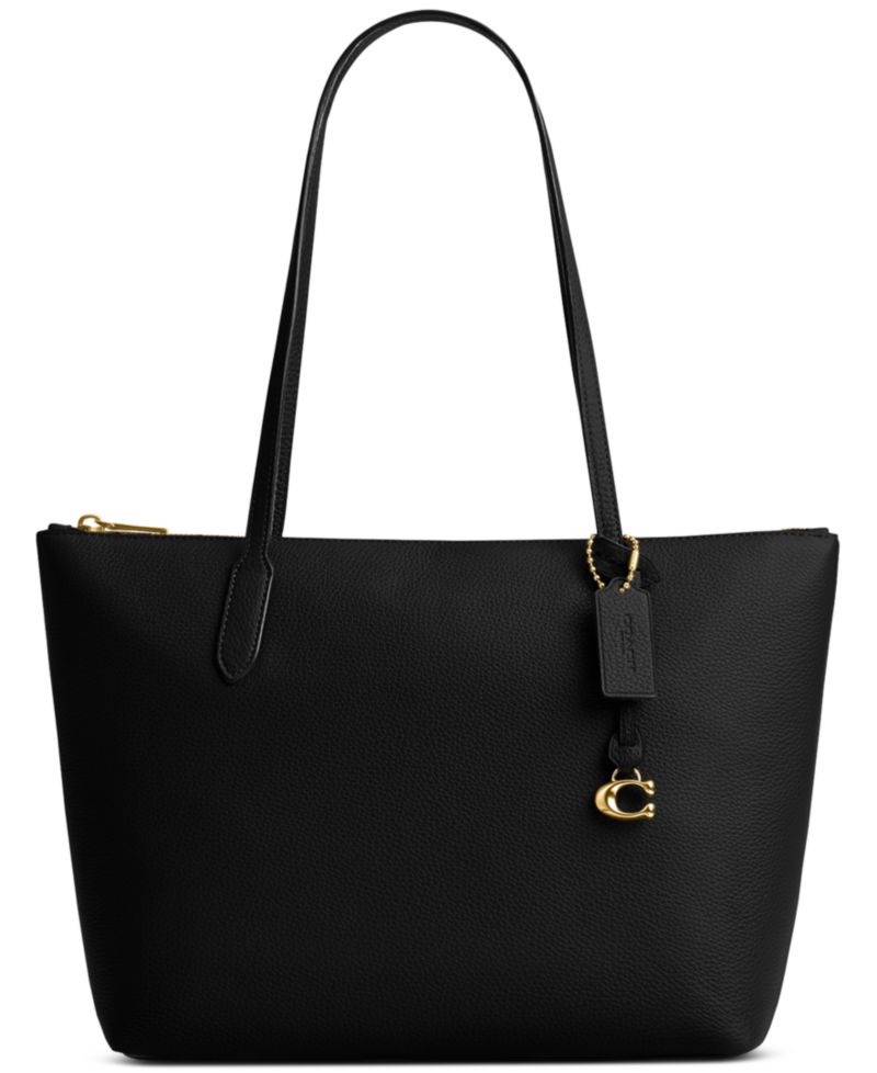 Bella Small Pebble Leather Tote Bag