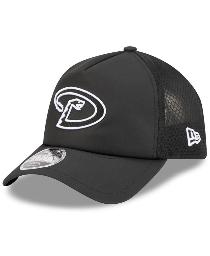 Men's Black Arizona Diamondbacks 2026 Batting Practice Alternate Apex 9FORTY Adjustable Hat