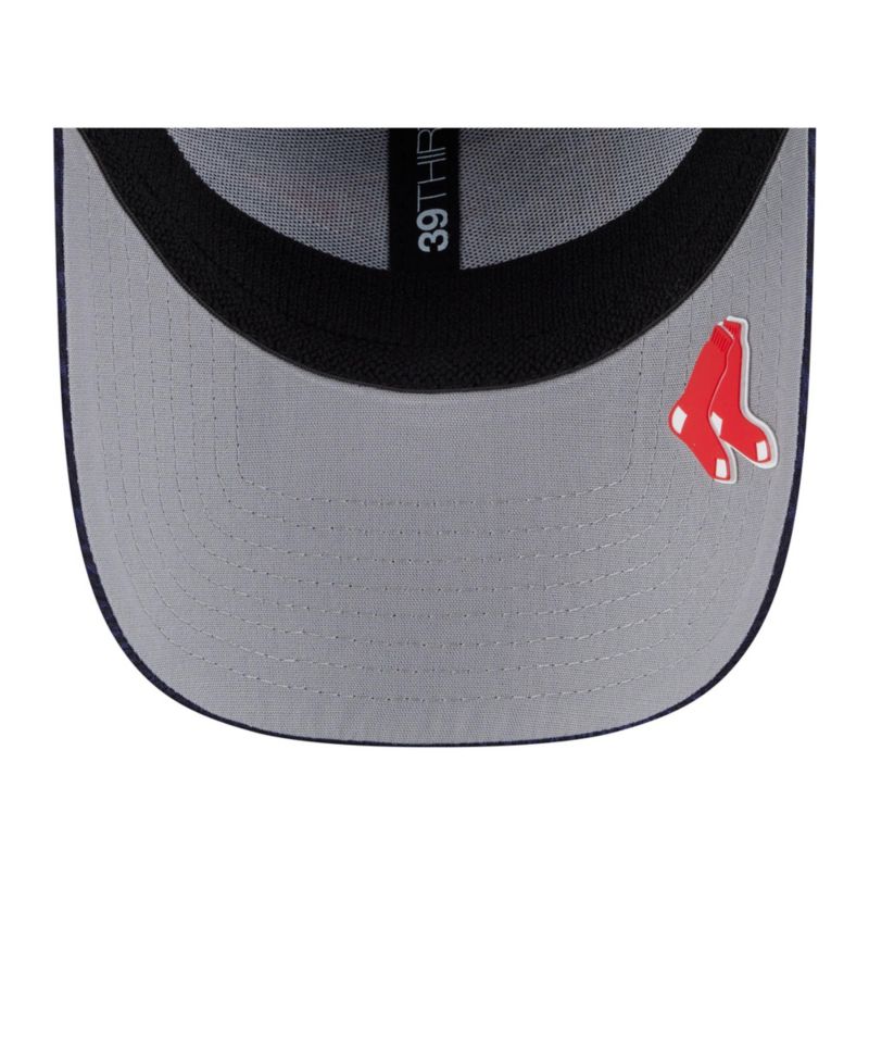 Men's Navy Boston Red Sox 2025 MLB Clubhouse 39THIRTY Flex Hat