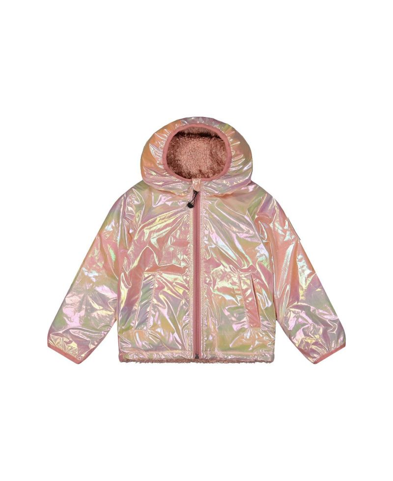 Big Girls 6-14 Reversible Mid-Season Jacket