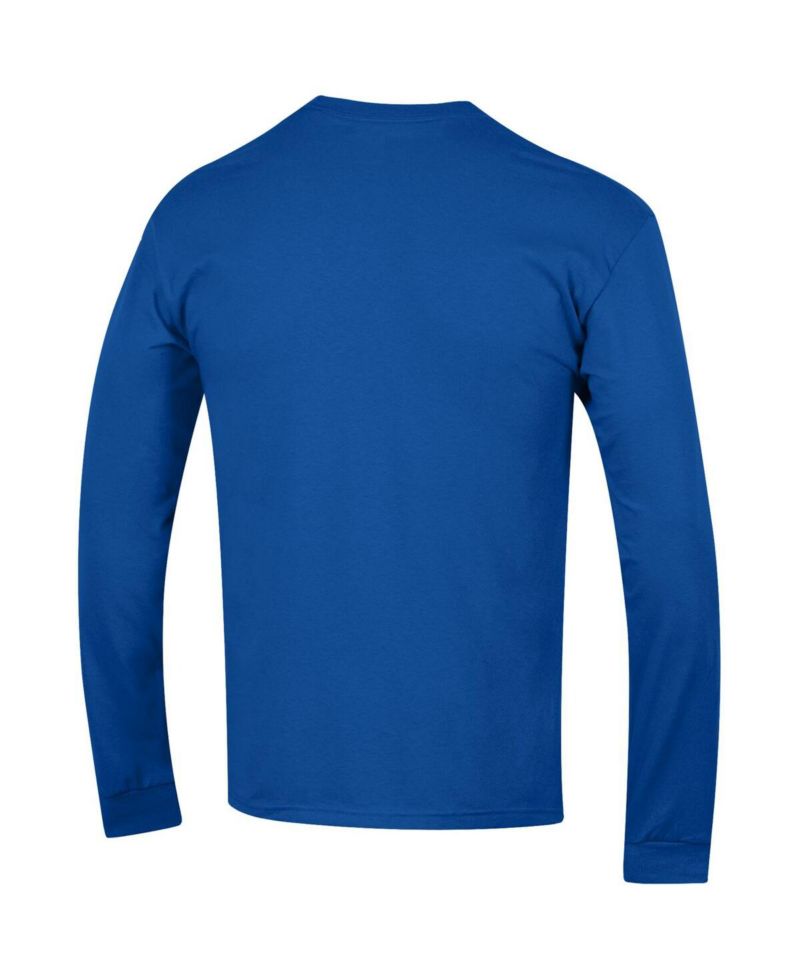 Men's Royal Indianapolis Colts Seal Long Sleeve T-Shirt