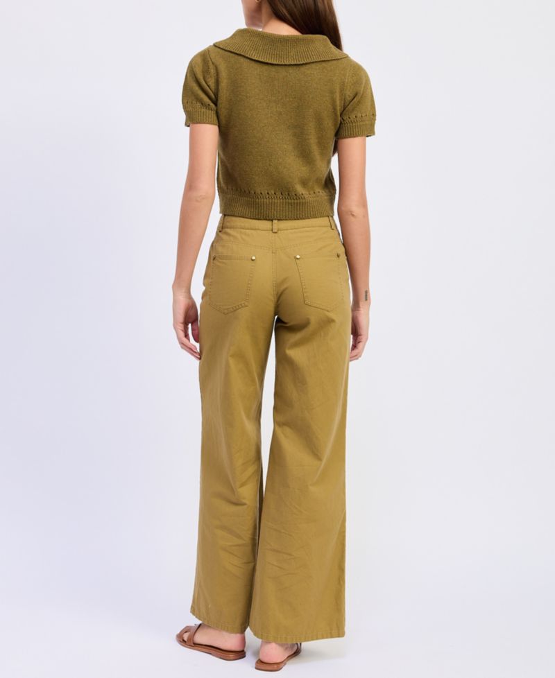 Women's Elin Short-Sleeve Polo Sweater
