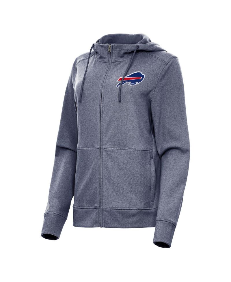 Women's Heather Navy Buffalo Bills Seeker Full-Zip Hoodie Jacket