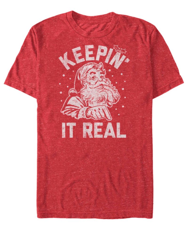 Men's Keepin It Real Graphic Cotton-Blend T-Shirt