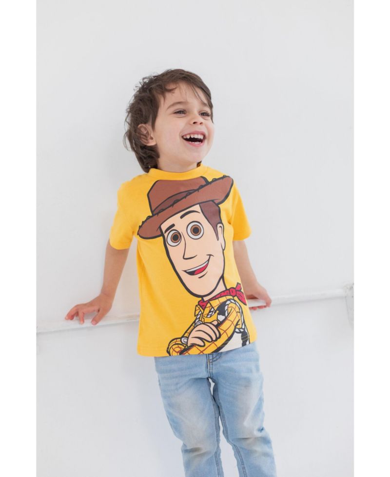 Toddler Boys Boys(2T-5T) 3-Pack Short Sleeve T-Shirts