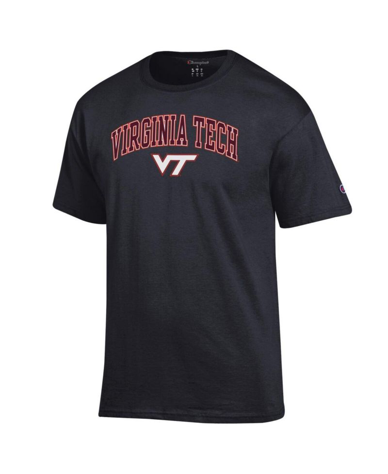 Men's Maroon Virginia Tech Hokies Arched Logo T-Shirt