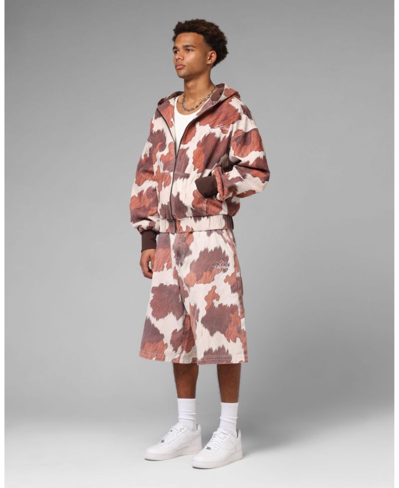 Men's Hide Zip Jacket Cowhide