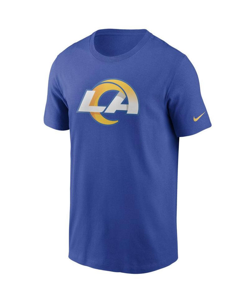 Men's Royal Los Angeles Rams Primary Logo T-shirt