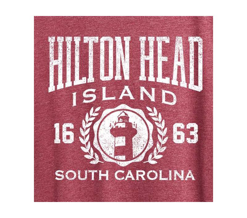 Hilton Head Island Collegiate Plus Size Graphic T-Shirt
