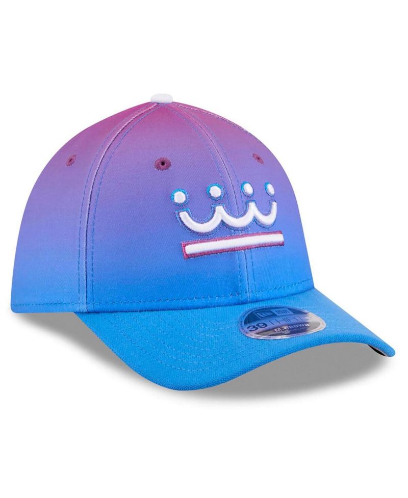 Men's Black Kansas City Royals 2026 City Connect M-Crown 39THIRTY Flex Hat