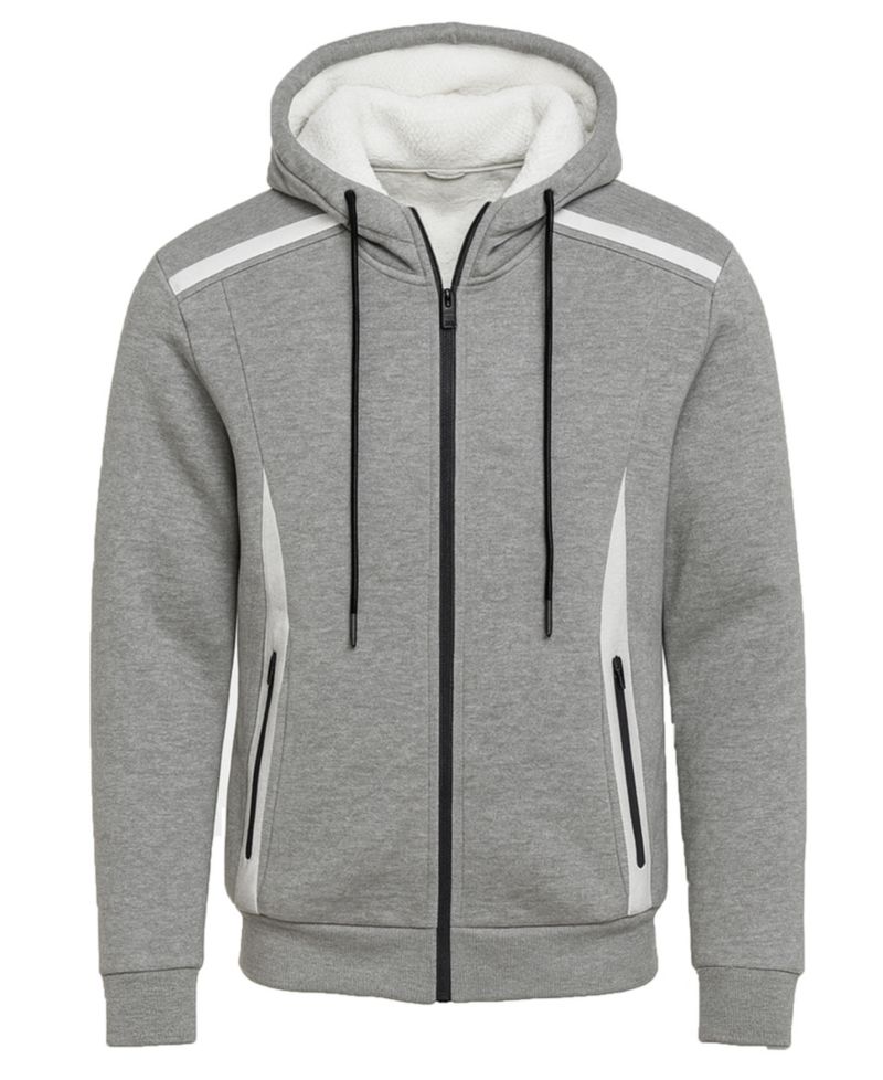 Men's Slim-Fit Reflective Tech Full-Zip Hoodie