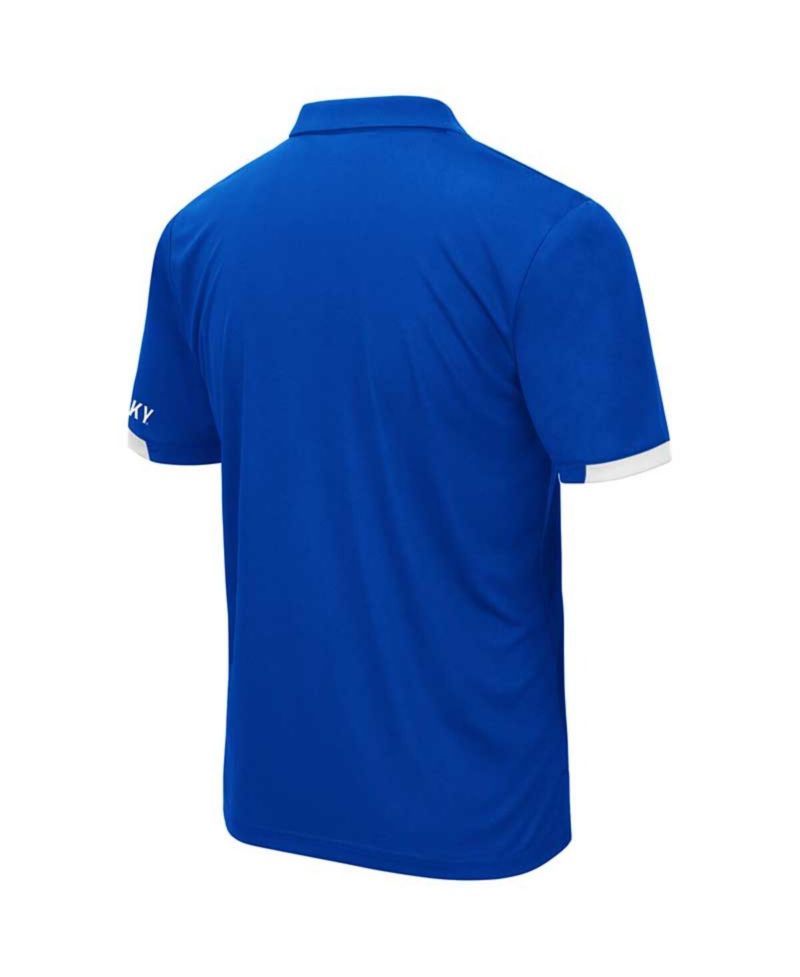 Men's Royal Kentucky Wildcats Big and Tall Santry Polo Shirt