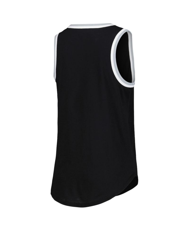 Women's Black Los Angeles Kings Strategy Tank Top